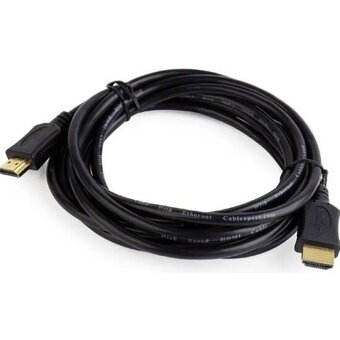  Кабель Bion BXP-CC-HDMI4L-150 HDMI v1.4, 19M/19M, 3D, 4K UHD, Ethernet, CCS, экран, позолоченные контакты, 15м, черный 