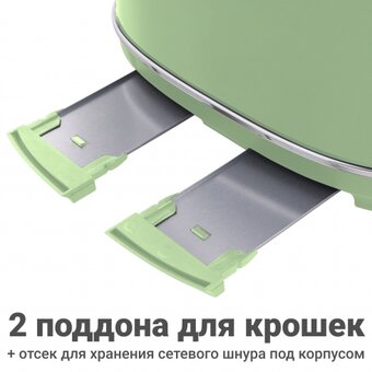  Тостер TESLER TT-445 Green 