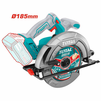 Пила дисковая TOTAL TSLI1851 Industrial Без акк и ЗУ 