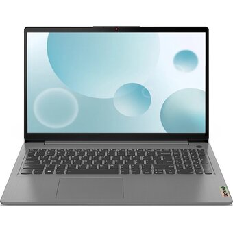  Ноутбук LENOVO IdeaPad 3 15IAU7 (82RK00TQPS) 15.6" TN FHD/Core i3 1215U/4Gb/256Gb SSD/VGA int/noOS/gray 