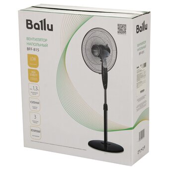  Вентилятор напольный Ballu BFF-815 черный 