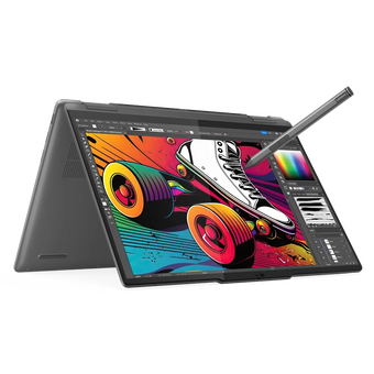  Ноутбук Lenovo Yoga 7 2-in-1 14IML9 (83DJ00AJRK) 14" OLED Touch/Intel Core Ultra 5 125H 1.2Ghz/16384Mb/512SSDGb/noDVD/Int:Intel Arc graphicsWin11Home 