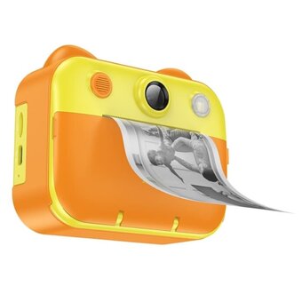  Детская камера HOCO DV204 Dual lens children printing camera yellow 