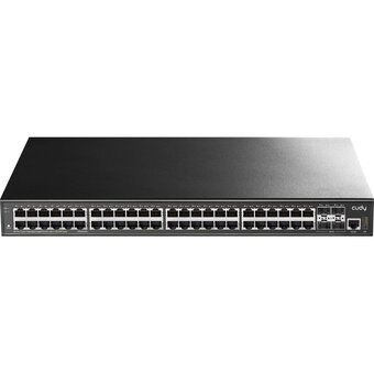  Коммутатор управляемый Cudy GS5048S4 (L3) 48x1Гбит/с 4SFP+ 
