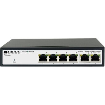  Коммутатор настраиваемый Origo OS2406 OS2406/A1A 6x1Гбит/с 
