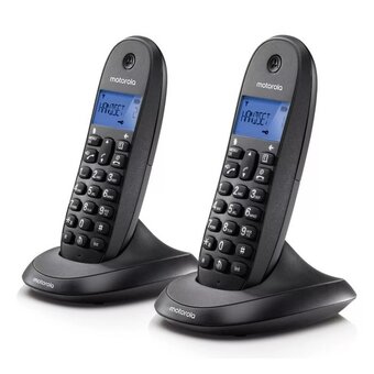  Радиотелефон Motorola C1002CB+ черный 