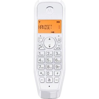  Радиотелефон Motorola S1202 белый 