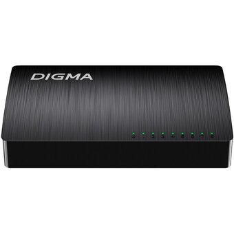 Коммутатор неуправляемый Digma DSW-108GE DSW-108GEV2 (L2) 8x1Гбит/с 