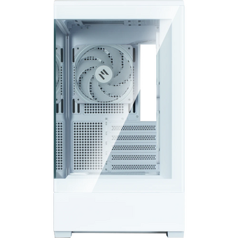  Корпус ZALMAN P30 V2, MATX, White, Window, 2x3.5", 3x2.5", 1xUSB Type-C, 1xUSB3.0, Side 2x120mm ARGB, Rear 1x120mm ARGB, VGA support 
