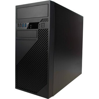  Корпус InWin EFS712 (6196804) Black 600W MiniTower PM-600ATX U3*2+U2*2+A(HD)+ front fan holder + Screwless mATX 