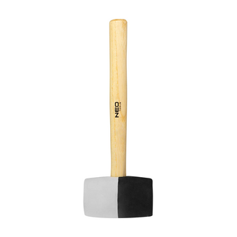  Киянка резиновая NEO Tools 25-068 680 г черно-белая 