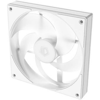  Вентилятор ID-COOLING AS-140-ARGB-W Duet (2 in 1) 140x140x25мм (PWM, резиновые углы, белый, 300-1800об/мин, супертихий) Box 