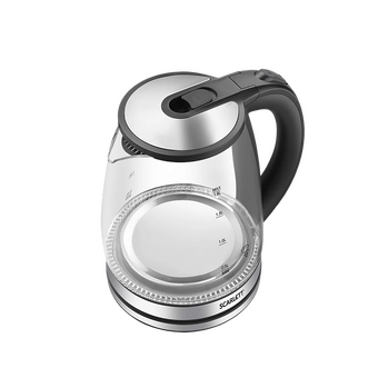  Электрочайник Scarlett SC-EK27G103 сталь и черный 