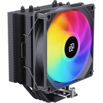  Кулер Оклик OG-CPC180FRGB-PWM1 RGB Soc-AM5/AM4/1151/1200/2066/2011/1700 черный 4-pin 20dB Al+Cu 180W 820gr Ret 