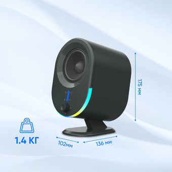  Колонки OKLICK OK-303A черный 