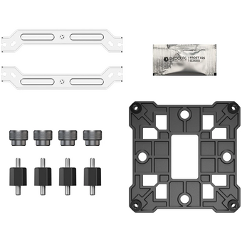 Кулер ID-COOLING Blitz X4 LGA1700/1200/115X/AM5/AM4 (1TDP 180W, PWM, 4 тепл.трубки прямого контакта, Fan 120mm, Dynamic Multi-Color LED) RET 