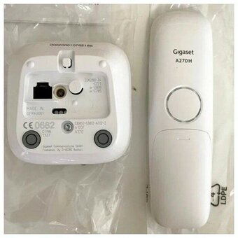  Телефон GIGASET A270 white (S30852-H2812-S302) 