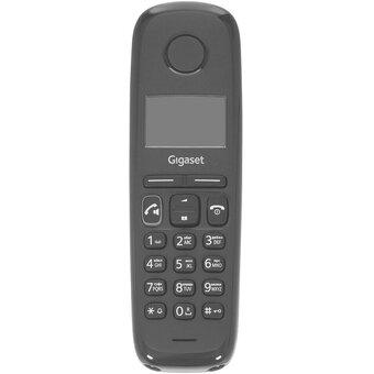  Трубка Gigaset A270H HSB RUS черный (S30852-H2864-S301) для A170/270 