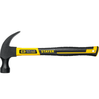  Молоток-гвоздодер Stayer Fiberglass Professional 2026-z02 680г 