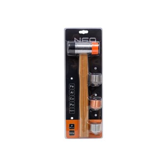  Молоток NEO Tools 11-636 со сменными наконечниками 660 г 
