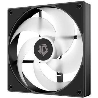  Вентилятор ID-COOLING AS-140-ARGB-K 140x140x25мм (PWM, резиновые углы, черный, 300-1800об/мин, супертихий) Box 