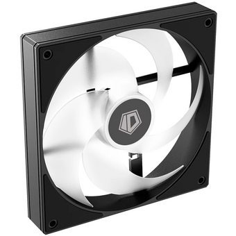  Вентилятор ID-COOLING AS-140-ARGB-K 140x140x25мм (PWM, резиновые углы, черный, 300-1800об/мин, супертихий) Box 