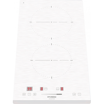 Варочная поверхность Hyundai HHI 3752 WG белый   Варочная поверхность Hyundai HHI 3752 WG белый