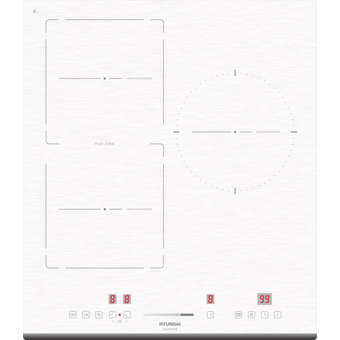 Варочная поверхность Hyundai HHI 4771 WG белый   Варочная поверхность Hyundai HHI 4771 WG белый
