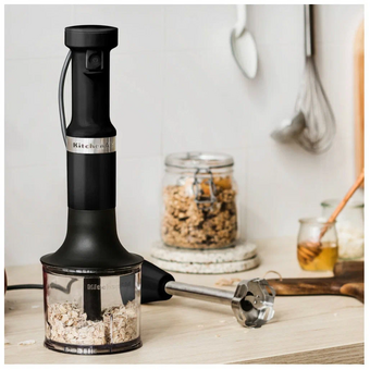  Блендер KitchenAid 5KHBV83EBM матовый черный 