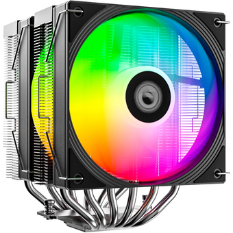  Кулер ID-COOLING Frozn A620 Pro SE ARGB LGA1700/1200/115X/AM5/AM4 (TDP 260W, PWM, черный, 6 тепл.трубок + медная база, Dual ARGB Fan 120mm) 