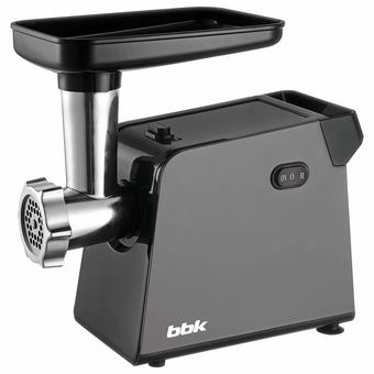  Мясорубка BBK MG2009 черный/серый 