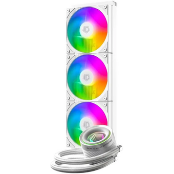  СВО ID-COOLING FX360 Inf White LGA1700/1200/115X/AM4/AM5 (TDP 350W, ARGB Fan and Pump, PWM, Triple Fan 120mm, белый) 