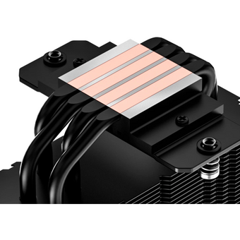  Кулер ID-COOLING Frozn A410 GDL LGA1700/1200/115X/AM5/AM4 (TDP 230W, PWM, 4 тепл.трубки прямого контакта, Dual Fan 120mm, черно-золотой) RET 