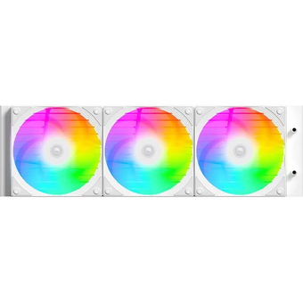  СВО ID-COOLING FX360 Inf White LGA1700/1200/115X/AM4/AM5 (TDP 350W, ARGB Fan and Pump, PWM, Triple Fan 120mm, белый) 