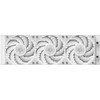  СВО ID-COOLING DX360 Max White LGA1700/1200/115X/AM4/AM5 (TDP 350W, ARGB Pump, PWM, Triple Fan 120mm, белый) RET 