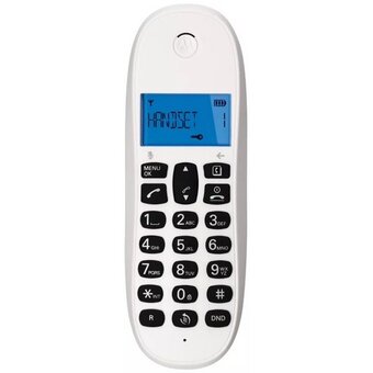  Радиотелефон Motorola C1001СB+ белый 