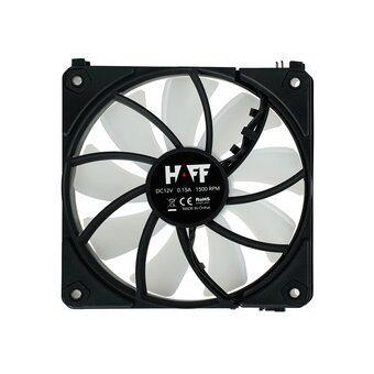  Вентилятор HAFF UF120 PWM 120mm Black 
