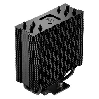  Кулер PCCooler RT400 ARGB BK S115X/1200/1700/1851/AM4/AM5 (TDP 235W, 1x120mm PWM ARGB Fan, 4 тепловые трубки 6мм, 500-2200RPM, 32dBa) 