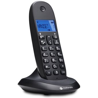  Радиотелефон Motorola C1001СB+ черный 