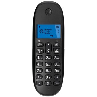  Радиотелефон Motorola C1001СB+ черный 