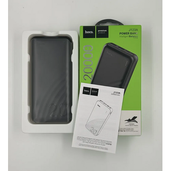  УЦ Аккумулятор внешний резервный HOCO J123A Element power bank 20000mAh черный (плохая упаковка) 