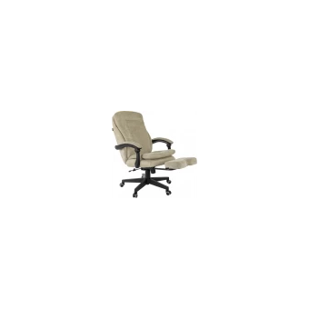  Кресло руководителя Бюрократ T-9950MSG-F Fabric песочный (T-9950MSG-F/FABR-BG) Light-21 крестов. пластик подст.для ног 