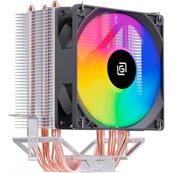  Кулер Оклик OG-CPC130FRGB-1 RGB Soc-AM4/1151/1200 черный 3-pin 18-23dB Al+Cu 130W 453gr Ret 