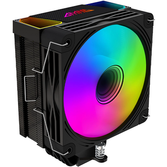  Кулер GMNG GG-CPC220-ARGB2 (GG-CPC220-ARGB2-BK) ARGB Soc-AM5/AM4/1151/1200/2066/1700 черный 4-pin 14-26dB Al+Cu LCD 220W 550gr Ret 