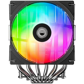  Кулер ID-COOLING Frozn A620 GDL LGA1700/1200/115X/AM5/AM4 (TDP 260W, PWM, черно-золотой, 6 тепл.трубок + медная база, Dual Fan 120mm) RET 