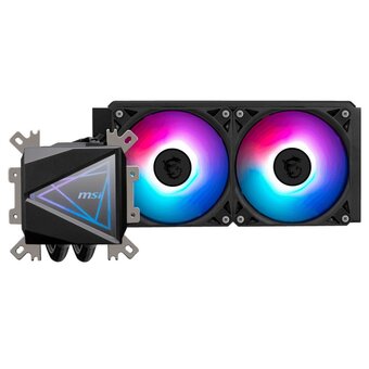  СВО MSI Mag CoreLiquid I240 (306-7ZW7A11-C24) 2x ARGB Gen2 Fan, ARGB Gen2 Block, Color Box 