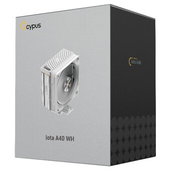 Вентилятор Ocypus Iota A40 WH White (Iota-A40-WH1NNWD00X-GL) 220W/ All Intel/ AMD AM*/ Digital display / Screws 