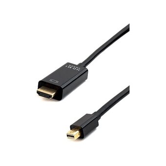  Кабель Cablexpert CC-mDP-HDMI-6 mDP-HDMI 20M/19M 1.8м черный 
