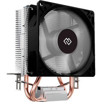  Кулер Digma D-CPC110-PWM1 90x90x25mm Soc-AM4/1151/1200 черный 4-pin 23dB Al+Cu 110W 247gr Ret 
