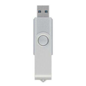  USB-флешка Mirex Swivel 13600-FM3SS512 512GB USB 3.0, Серебристый 